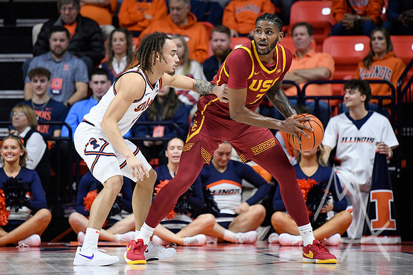 COLLEGE BASKETBALL: JAN 11 USC at Illinois