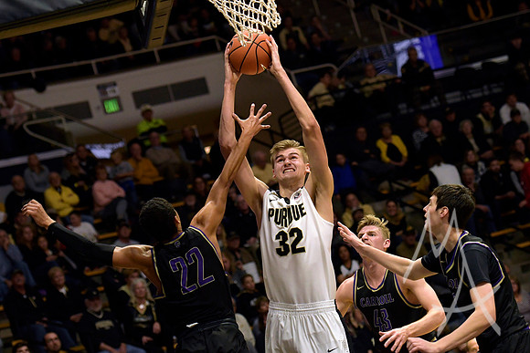 COLLEGE BASKETBALL: NOV 01 Carroll at Purdue