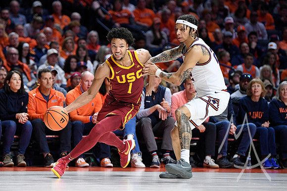 COLLEGE BASKETBALL: JAN 11 USC at Illinois