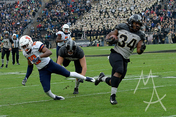 COLLEGE FOOTBALL: NOV 04 Illinois at Purdue