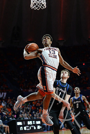COLLEGE BASKETBALL: NOV 17 DePaul at Illinois