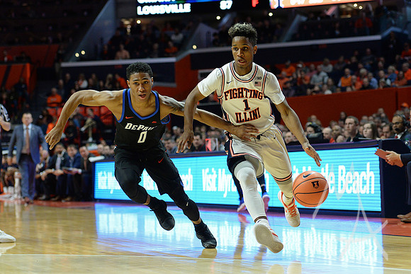 COLLEGE BASKETBALL: NOV 17 DePaul at Illinois