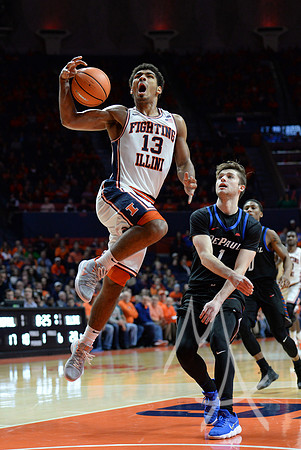 COLLEGE BASKETBALL: NOV 17 DePaul at Illinois