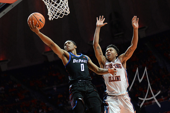 COLLEGE BASKETBALL: NOV 17 DePaul at Illinois