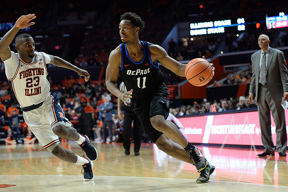 COLLEGE BASKETBALL: NOV 17 DePaul at Illinois