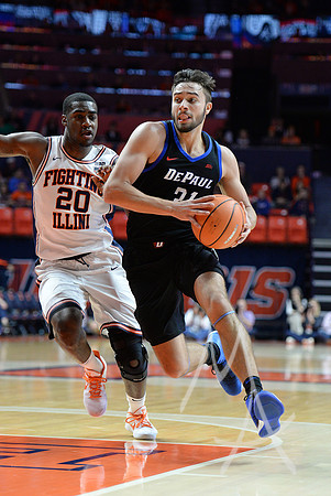 COLLEGE BASKETBALL: NOV 17 DePaul at Illinois