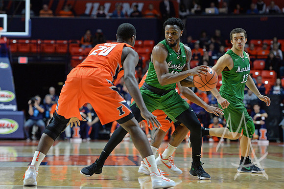 COLLEGE BASKETBALL: NOV 19 Marshall at Illinois