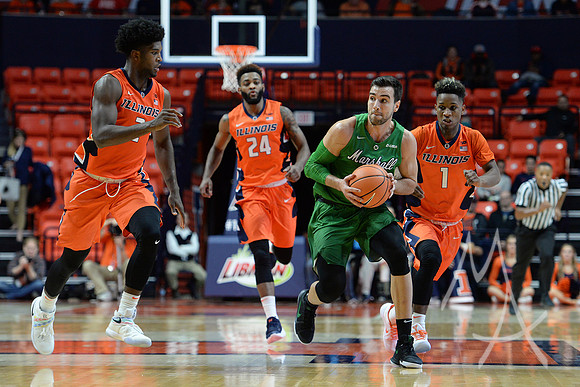 COLLEGE BASKETBALL: NOV 19 Marshall at Illinois