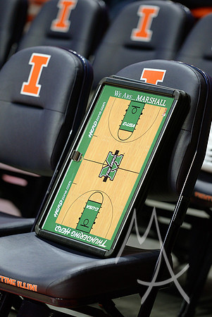 COLLEGE BASKETBALL: NOV 19 Marshall at Illinois