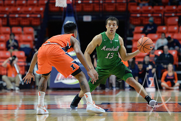 COLLEGE BASKETBALL: NOV 19 Marshall at Illinois