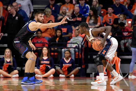 COLLEGE BASKETBALL: NOV 17 DePaul at Illinois