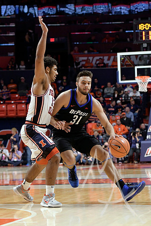 COLLEGE BASKETBALL: NOV 17 DePaul at Illinois
