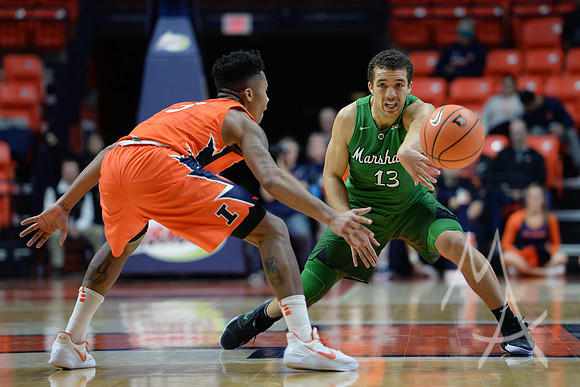 COLLEGE BASKETBALL: NOV 19 Marshall at Illinois