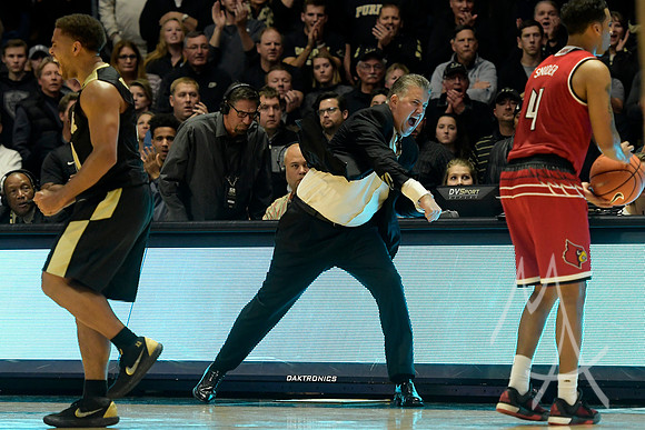 COLLEGE BASKETBALL: NOV 28 Louisville at Purdue