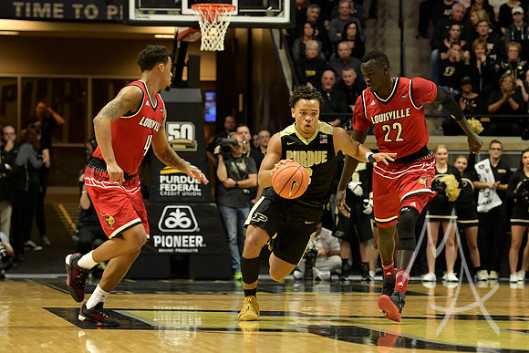 COLLEGE BASKETBALL: NOV 28 Louisville at Purdue
