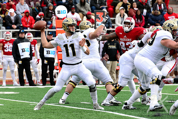 NCAA FOOTBALL: NOV 26 Purdue at Indiana