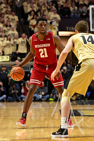 COLLEGE BASKETBALL: JAN 16 Wisconsin at Purdue