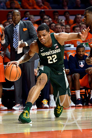 COLLEGE BASKETBALL: JAN 22 Michigan State at Illinois