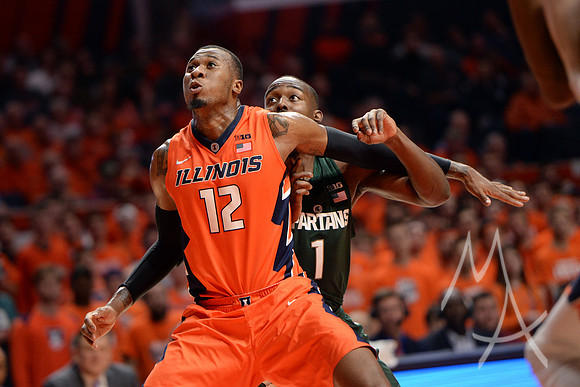 COLLEGE BASKETBALL: JAN 22 Michigan State at Illinois