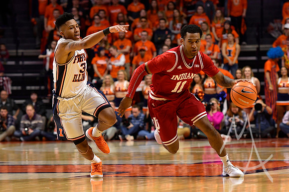 COLLEGE BASKETBALL: JAN 24 Indiana at Illinois