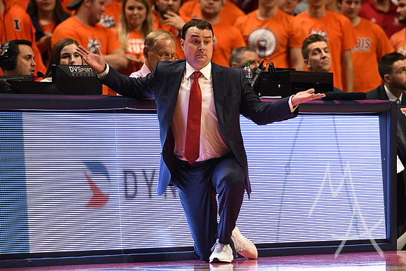 COLLEGE BASKETBALL: JAN 24 Indiana at Illinois