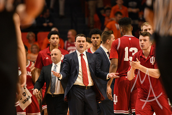COLLEGE BASKETBALL: JAN 24 Indiana at Illinois