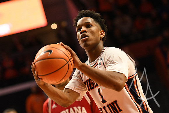 COLLEGE BASKETBALL: JAN 24 Indiana at Illinois