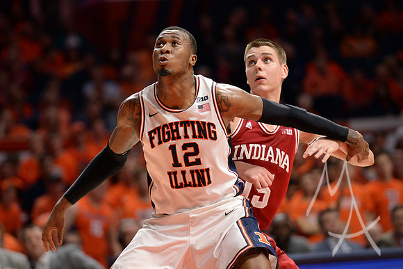 COLLEGE BASKETBALL: JAN 24 Indiana at Illinois
