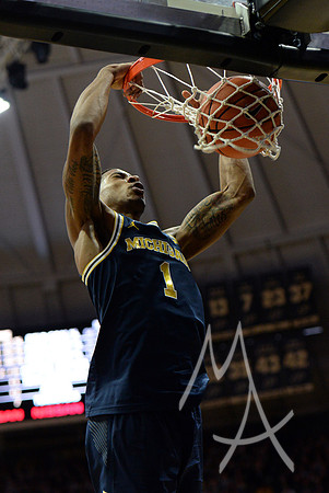 COLLEGE BASKETBALL: JAN 25 Michigan at Purdue