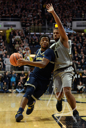 COLLEGE BASKETBALL: JAN 25 Michigan at Purdue