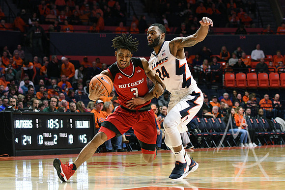 COLLEGE BASKETBALL: JAN 30 Rutgers at Illinois