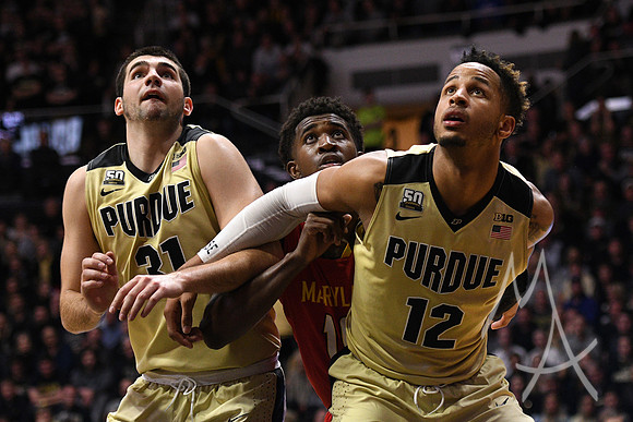 COLLEGE BASKETBALL: JAN 31 Maryland at Purdue