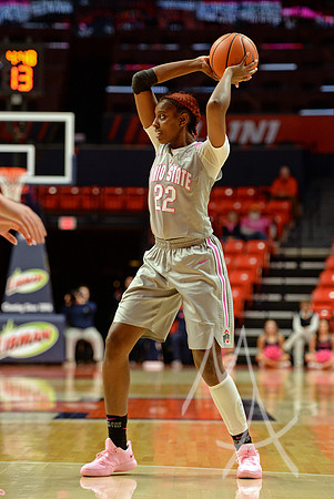 COLLEGE BASKETBALL: FEB 13 Women's - Ohio State at Illinois