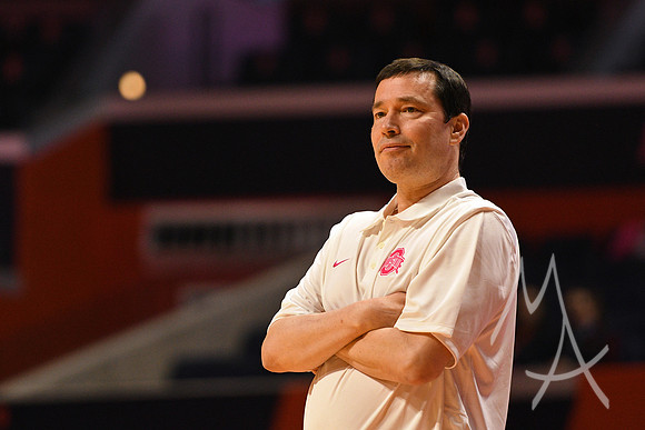 COLLEGE BASKETBALL: FEB 13 Women's - Ohio State at Illinois