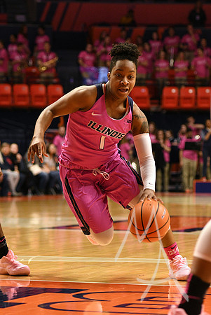 COLLEGE BASKETBALL: FEB 13 Women's - Ohio State at Illinois