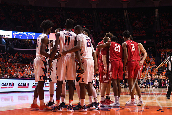 COLLEGE BASKETBALL: FEB 08 Wisconsin at Illinois