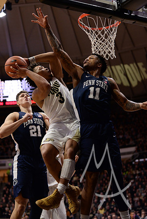 COLLEGE BASKETBALL: FEB 18 Penn State at Purdue