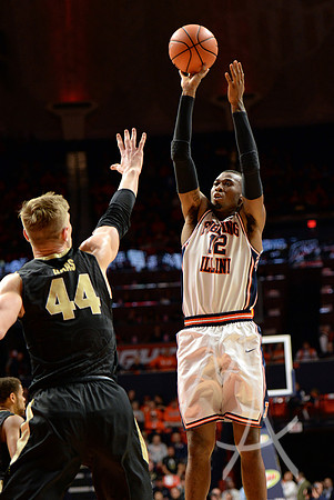COLLEGE BASKETBALL: FEB 22 Purdue at Illinois