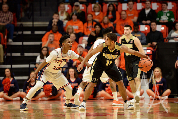 COLLEGE BASKETBALL: FEB 22 Purdue at Illinois