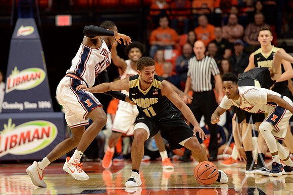 COLLEGE BASKETBALL: FEB 22 Purdue at Illinois