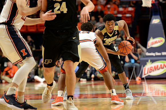 COLLEGE BASKETBALL: FEB 22 Purdue at Illinois