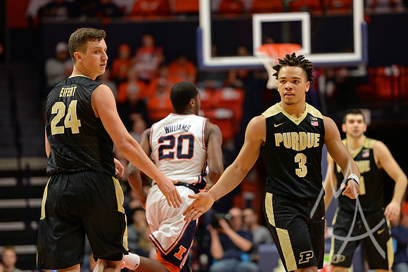 COLLEGE BASKETBALL: FEB 22 Purdue at Illinois