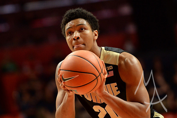 COLLEGE BASKETBALL: FEB 22 Purdue at Illinois