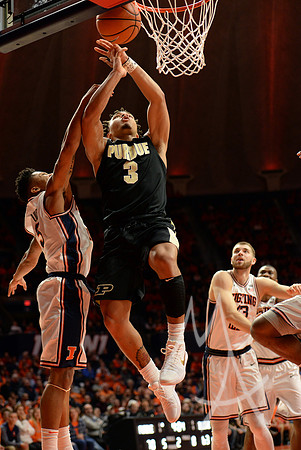 COLLEGE BASKETBALL: FEB 22 Purdue at Illinois