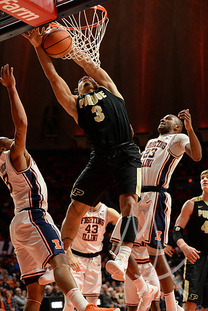COLLEGE BASKETBALL: FEB 22 Purdue at Illinois