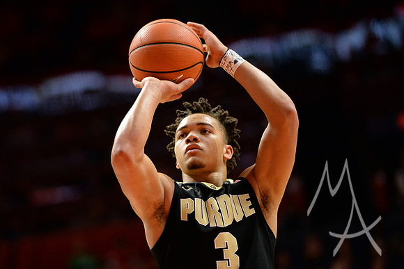 COLLEGE BASKETBALL: FEB 22 Purdue at Illinois
