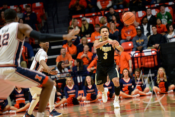 COLLEGE BASKETBALL: FEB 22 Purdue at Illinois