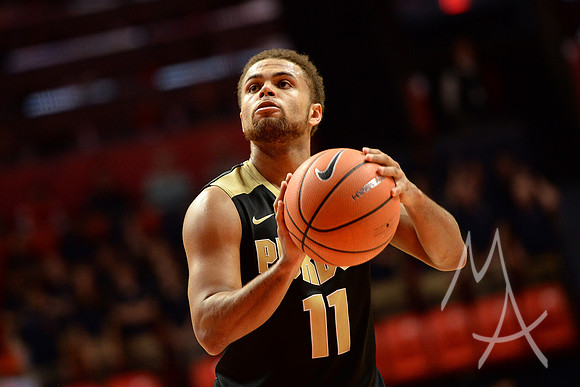 COLLEGE BASKETBALL: FEB 22 Purdue at Illinois