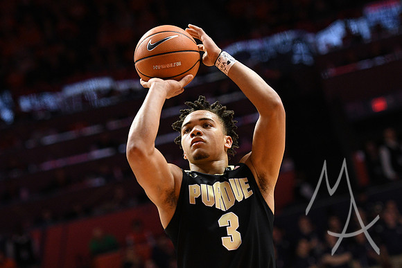 COLLEGE BASKETBALL: FEB 22 Purdue at Illinois