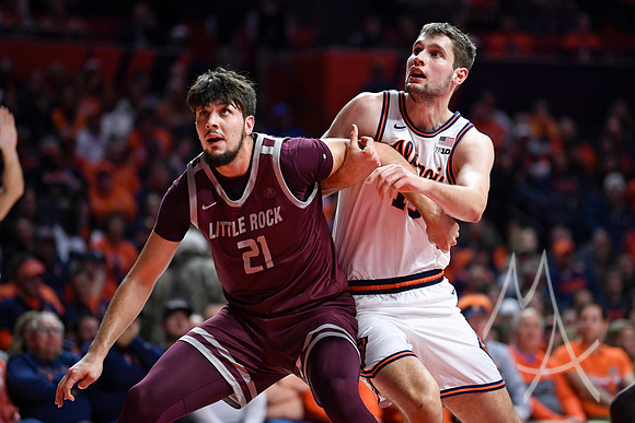 COLLEGE BASKETBALL: NOV 25 Arkansas Little Rock at Illinois